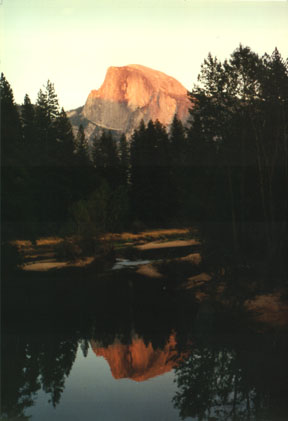 Sunset on Half Dome